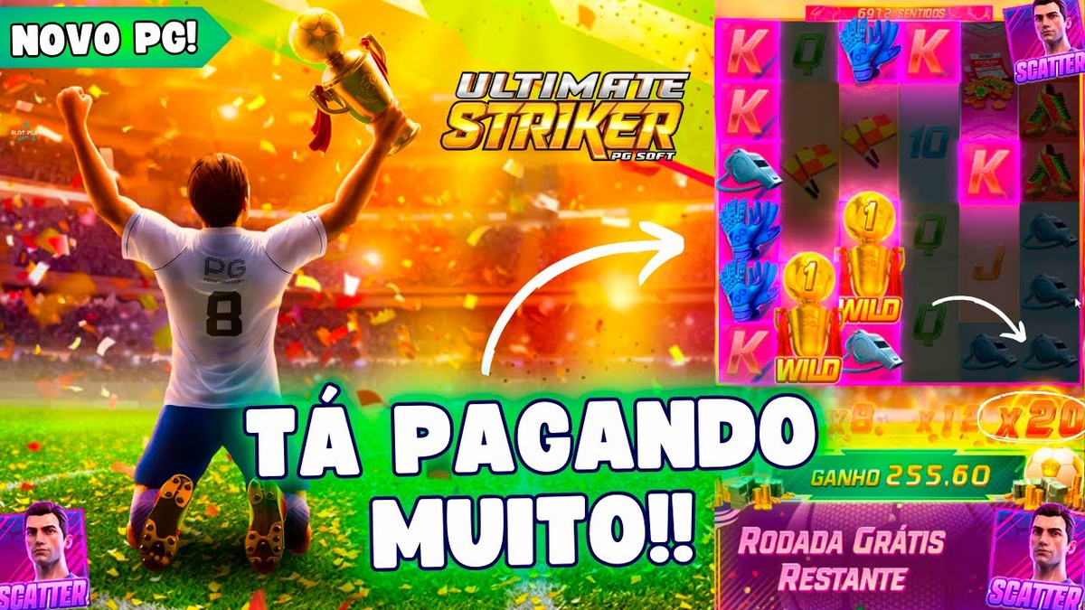 PG Slots Ultimate Striker, apostas, táticas, caça-níqueis, cassino online.